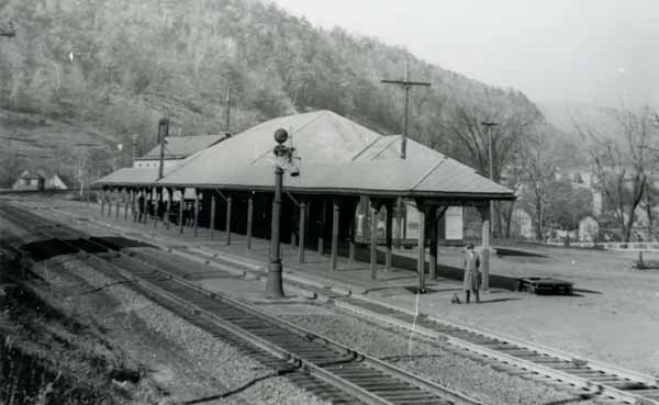 Railroad Station, Shelburne Falls, Massachusetts