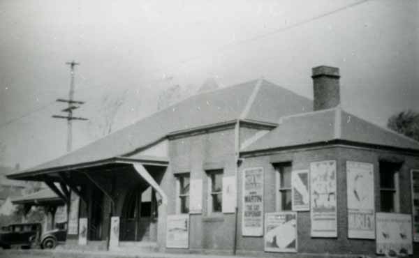 Railroad Station, Norfolk Downs, Massachusetts