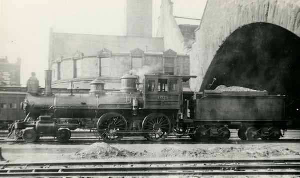 New Haven Railroad #1705 at Worcester, Massachusetts