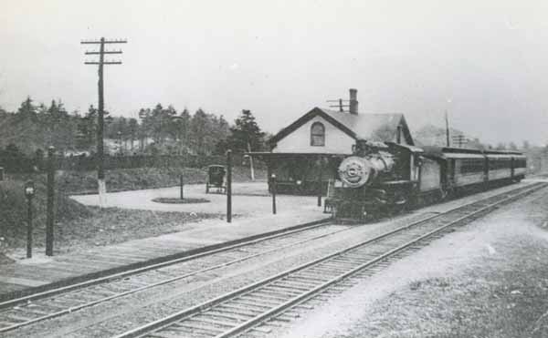 New Haven Railroad Station, Sharon, Massachusetts