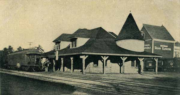 Railroad Station, Needham, Massachusetts