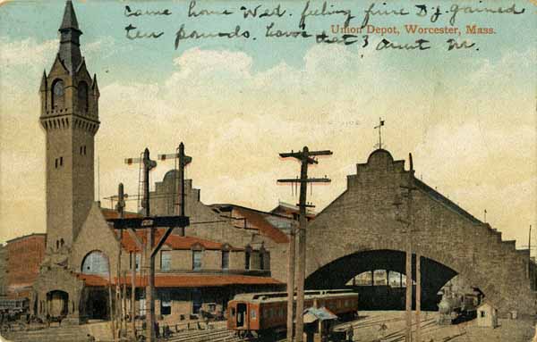 Union Depot, Worcester, Massachusetts