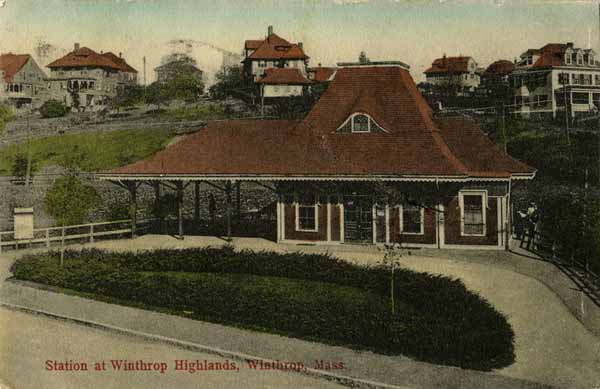 Station at Winthrop Highlands, Winthrop, Massachusetts