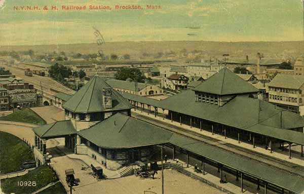 New York, New Haven & Hartford Railroad Station, Brockton, Massachusetts