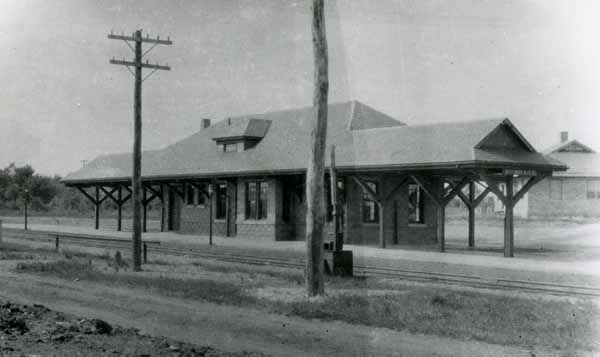 Railroad Station, Burrage, Massachusetts