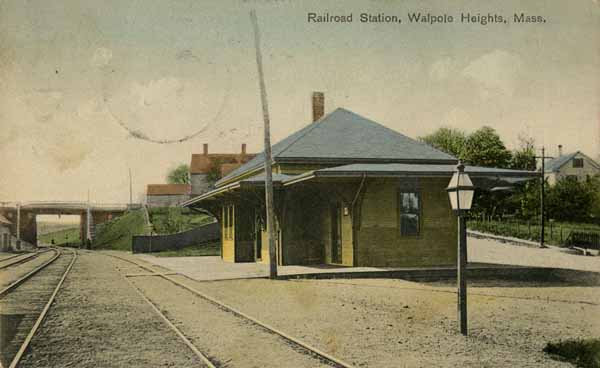 Railroad Station, Walpole Heights, Massachusetts