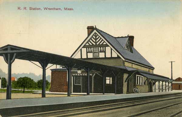 Railroad Station, Wrentham, Massachusetts