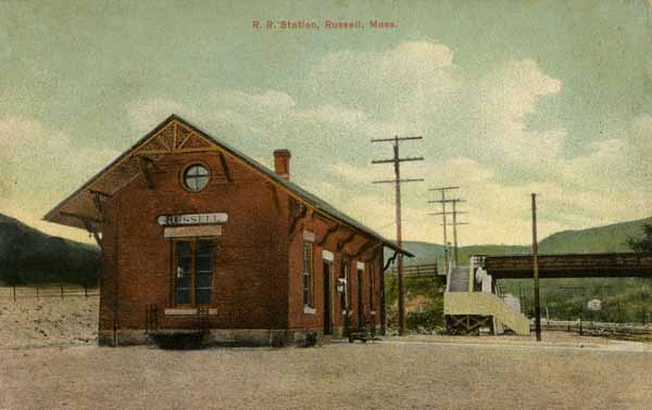 Railroad Station, Russell, Massachusetts