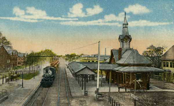 Railroad Station, Wollaston, Massachusetts