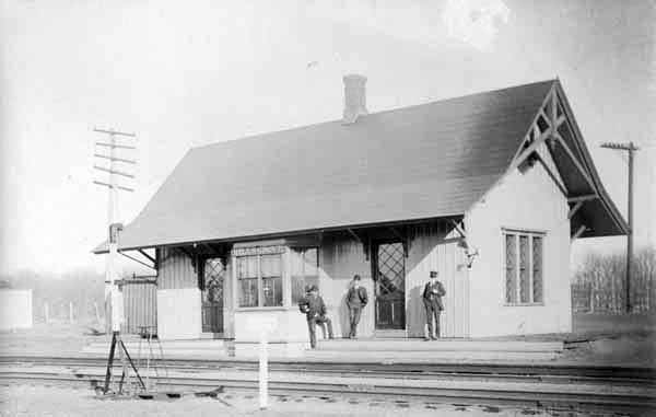 Railroad Station, Hills Grove, Rhode Island