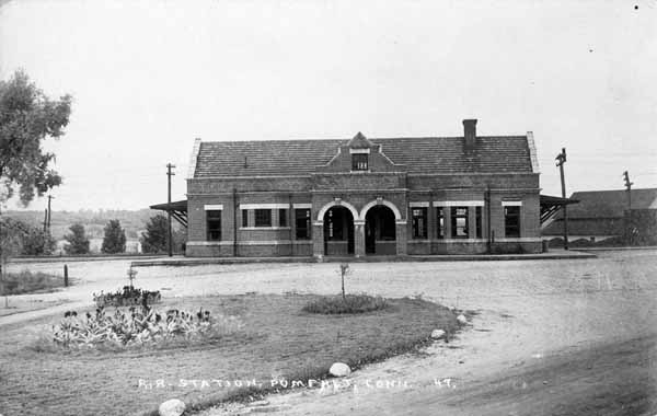 Railroad Station, Pomfret, Connecticut