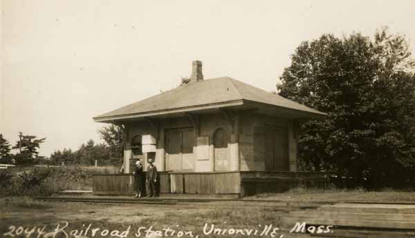 Railroad Station, Unionville, Massachusetts