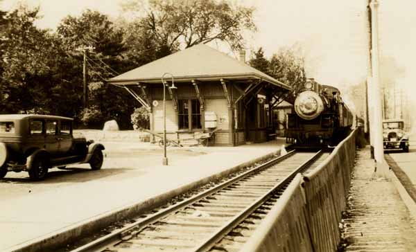 New York, New Haven & Hartford Station, East Milton, Massachusetts