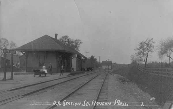 Railroad Station, South Hanson, Massachusetts
