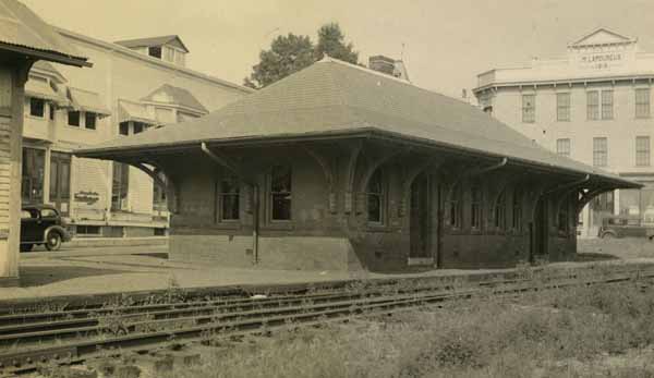 Railroad Station, Spencer, Massachusetts