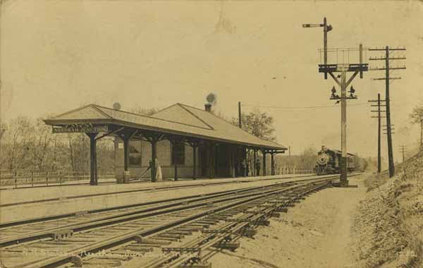 Railroad Station, Needham Junction, Massachusetts