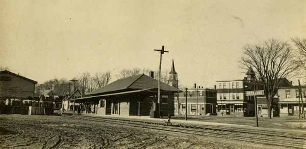 Railroad Station, Rockland, Massachusetts