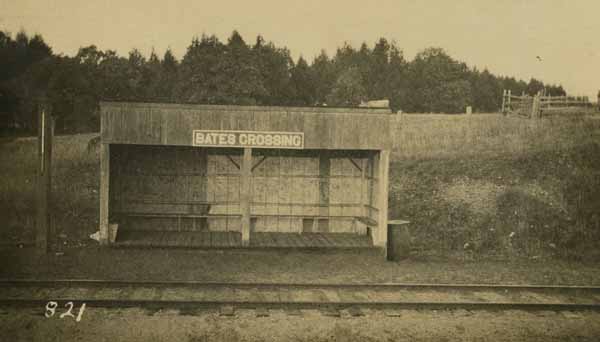 New York, New Haven & Hartford Station, Bates Crossing, Massachusetts