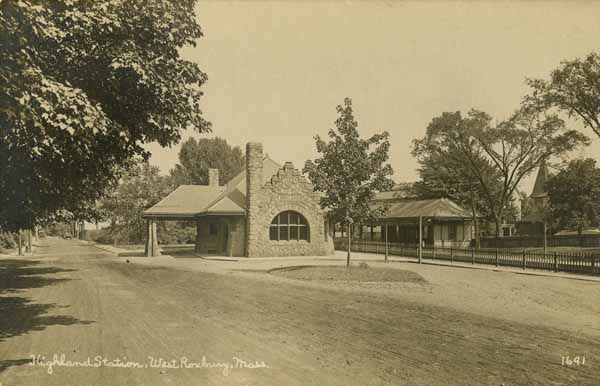 Highland Station, West Roxbury, Massachusetts