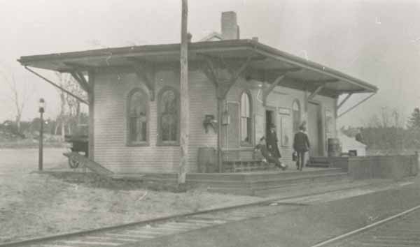 New Haven Railroad Station, Plympton, Massachusetts