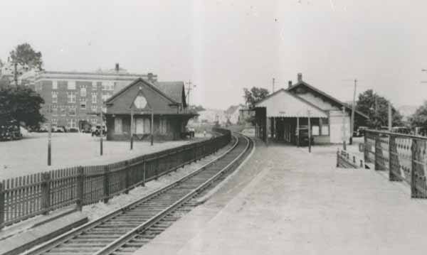 Railroad Station, Roslindale, Massachusetts