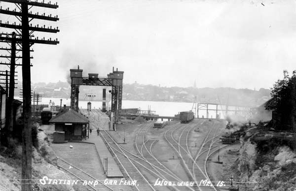 Station and Car Ferry, Woolwich, Maine