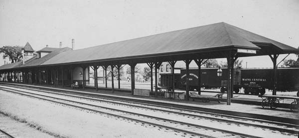 Railroad Station, Burnham, Maine