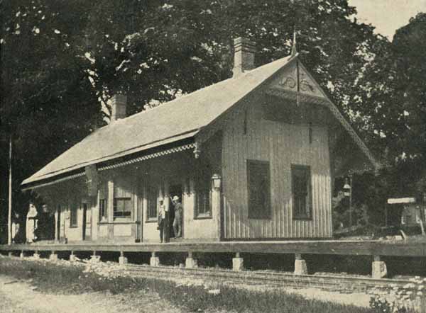 Railroad Station, Cornwall Bridge, Connecticut