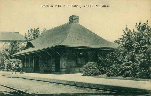 Brookline Hills Railroad Station, Brookline, Massachusetts