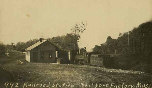 Railroad Station, Westport Factory, Massachusetts