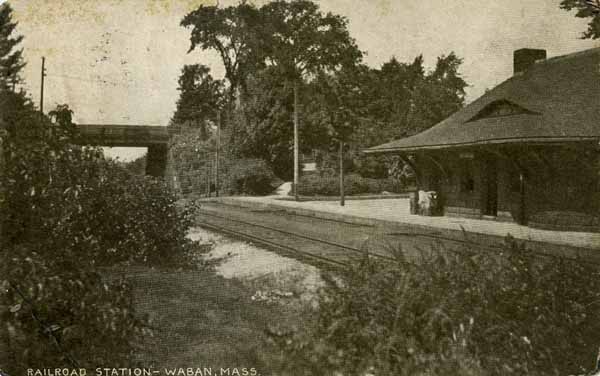 Railroad Station, Waban, Massachusetts