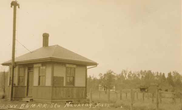 Boston & Maine Railroad Station, Naukeag, Massachusetts