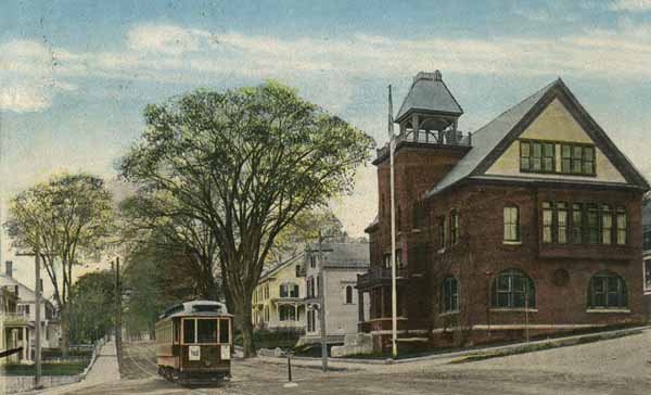 Memorial Hall and High School, Somersworth, New Hampshire