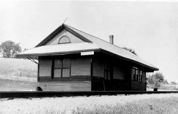 Railroad Station, Medford, Maine