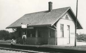 Railroad Station, East Middleboro, Massachusetts
