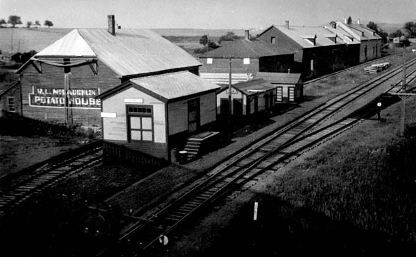Railroad Station, Dyer Brook, Maine
