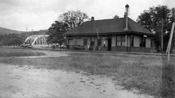 Maine Central Railroad Station, Dixfield, Maine