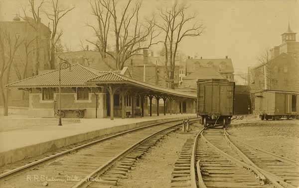 Railroad Station, Milton, Massachusetts