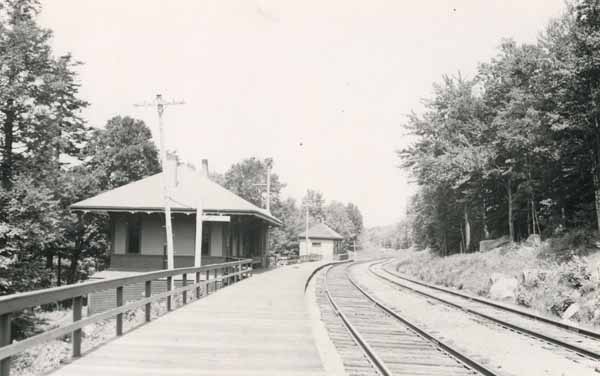 Maine Central Railroad Station, Twin Mountain, New Hampshire