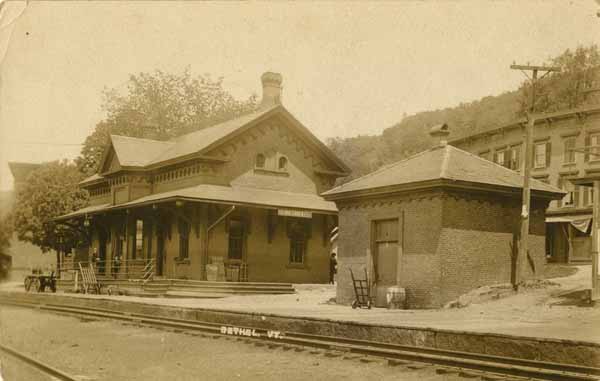 Railroad Station, Bethel, Vermont