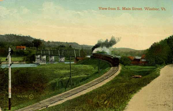 View from South Main Street, Windsor, Vermont