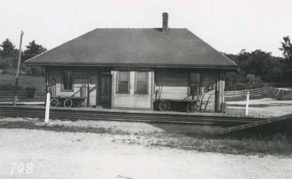 Railroad Station, Pondville, Massachusetts