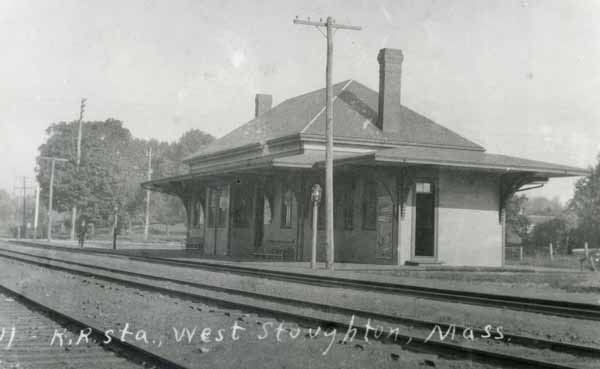 Railroad Station, West Stoughton, Massachusetts