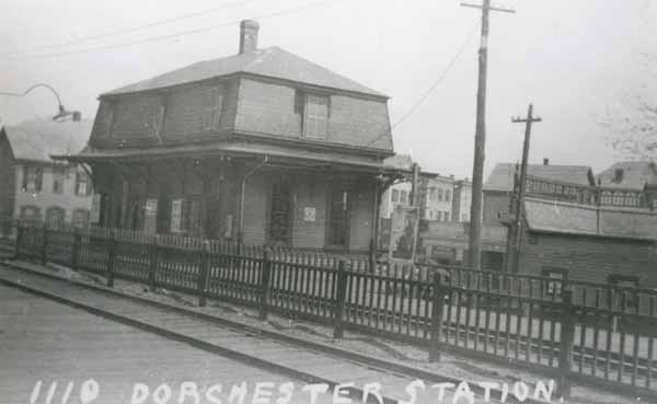 Railroad Station, Dorchester, Massachusetts