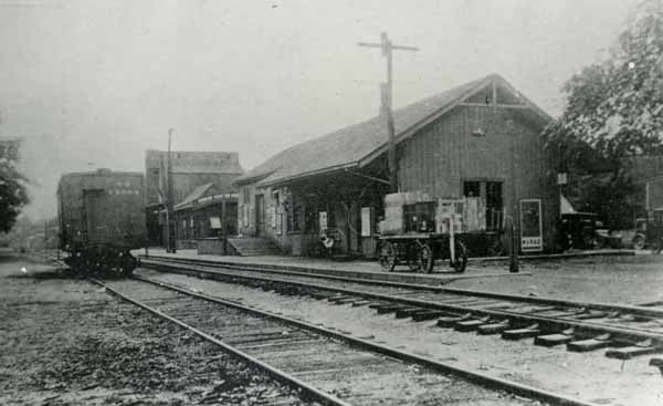 Railroad Station, Medway, Massachusetts