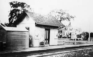 Railroad Station, Pettaconsett, Cranston, Rhode Island