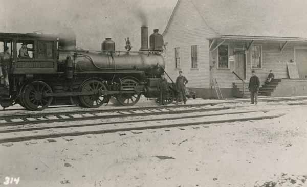 Railroad Station, Farley, Massachusetts