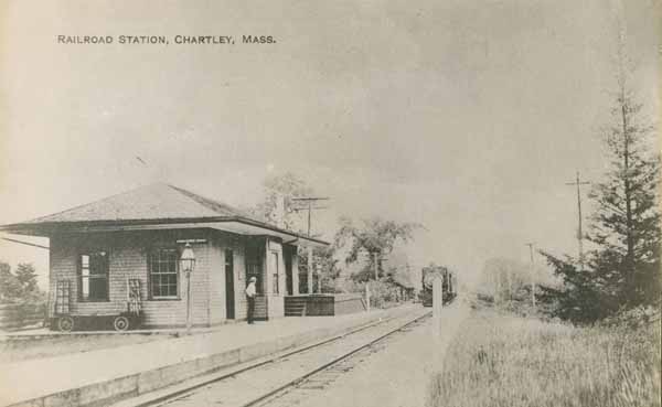 Railroad Station, Chartley, Massachusetts