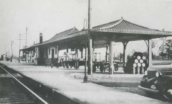 Railroad Station, West Barnstable, Massachusetts