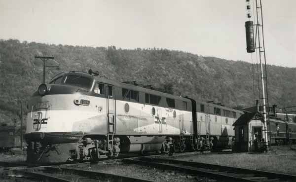 Boston & Maine Railroad #4225 at Bellows Falls, Vermont